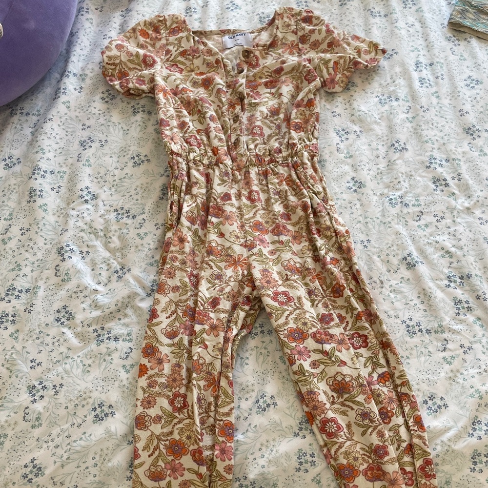 Floral jumpsuit